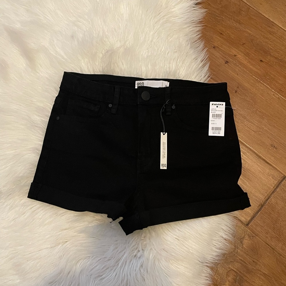 NWT RSQ Black Shorts